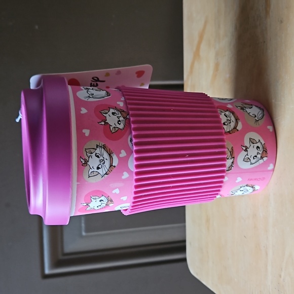 Disney Other - DISNEY MARIE TRAVEL MUG